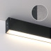 Линейный светодиодный накладной односторонний светильник 103см 20Вт 3000 черная шагрень 101-100-30-103