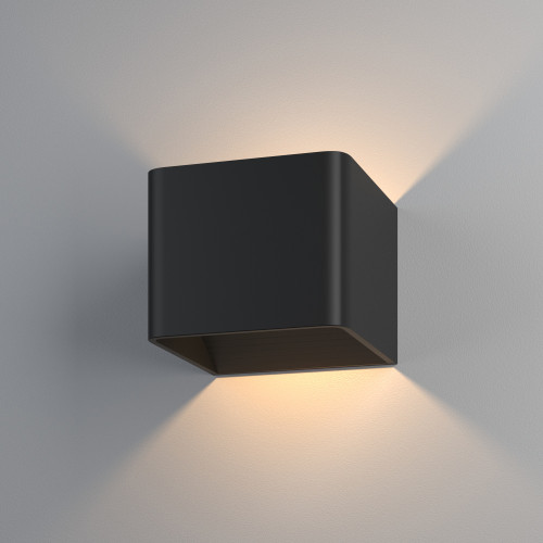 Corudo LED черный Настенный светодиодный светильник MRL LED 1060