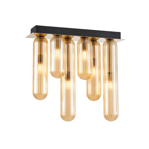 4455-6P, потолочный светильник, L380xW100xH355, 6xG9x28W, excluded