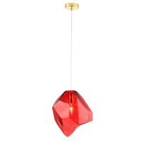Светильник подвесной Crystal Lux NUESTRO SP1 GOLD/RED