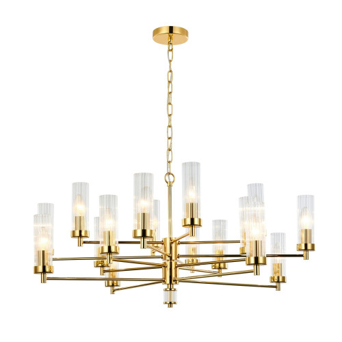 2673-16P, подвесная люстра, D850xH410/1410, 16xE14x40W, excluded