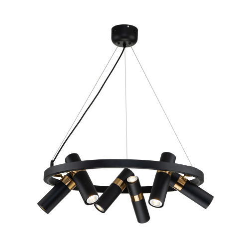 2997-6P, подвесная люстра, D650xH290/1220, 12xGU10LEDx5W, excluded