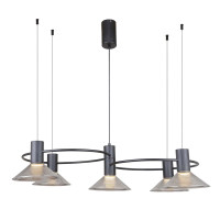 4622-5P, подвесная люстра, L750xW500xH500/1300, 5xLEDx6W, 2400LM, 3000K, included