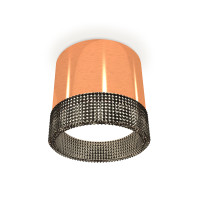 Накладной точечный светильник XS8122021 PPG/BK золото розовое полированное/тонированный GX53 (C8122, N8484)