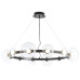 Люстра Crystal Lux BOSQUE SP12 BLACK/TRANSPARENT