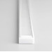 Накладной алюминиевый профиль белый/белый для светодиодной ленты LL-2-ALP006