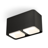 Накладной точечный светильник XS7851021 SBK/FR черный песок/белый матовый MR16 GU5.3 (C7851, N7755)