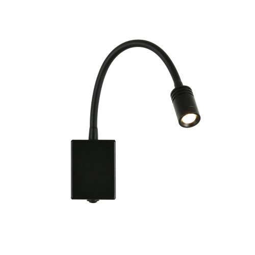 1957-1W, настенный светильник, D120xW60xH200, 1xLEDx3W, 240LM, 3000K, included, switch