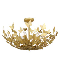 4735-6C, потолочный светильник, D650xH370, 6xE14x40W, excluded