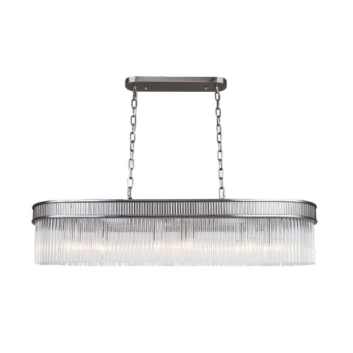 4201-12P, подвесная люстра, L1000xW320xH380/1220, 12xE14x40W, excluded