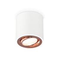 Накладной точечный светильник XS7531005 SWH/PPG белый песок/золото розовое полированное MR16 GU5.3 (C7531, N7005)