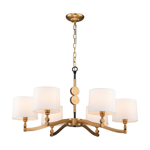 2624-6P, подвесная люстра, D800xH400/1400, 6xE14x40W, excluded