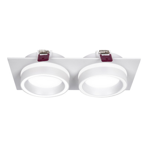 4650-2C, врезной светильник, L215xW108xH44, cutout:L186xW92, 2xGX53LEDx15W, IP20, excluded