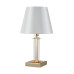 Настольная лампа Crystal Lux NICOLAS LG1 GOLD/WHITE