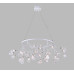 Светильник подвесной Crystal Lux EVITA SP45 D WHITE/TRANSPARENT