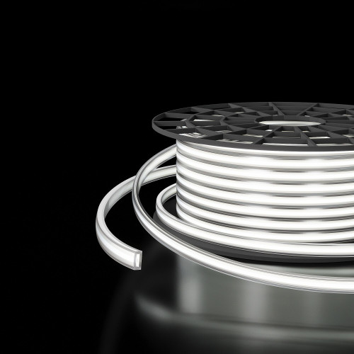 Лента светодиодная 220V 9,3W 288Led COB IP65 6500 холодный белый, 50 м 95000/02