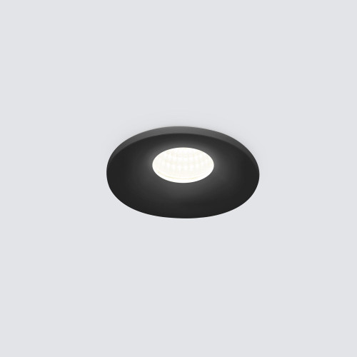 Встраиваемый точечный светодиодный светильник 15270/LED черный