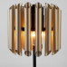 Настольная лампа с металлическим плафоном 01106/3 черный / шампань