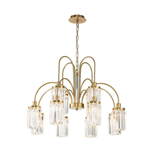 2969-12P, подвесная люстра, D815xH650/1650, 12xE14x40W, excluded