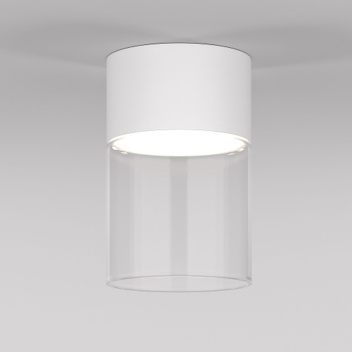 Светильник потолочный светодиодный 10W 4000К белый/прозрачный 25047/LED