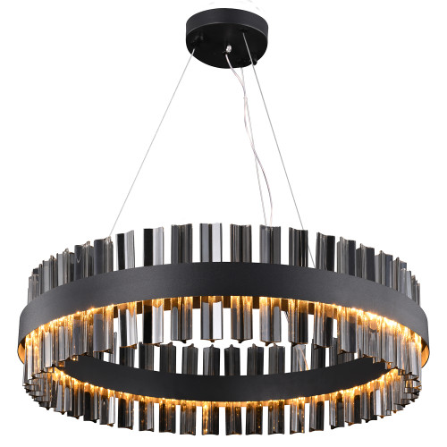 4262-6P, подвесная люстра, D600xH150/1500, LEDx27W, 2160LM, 4000K, included