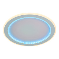 4697-4C, потолочный светильник, D450xH55, LEDx24W, 1200LM, 3000-6000K, included, remote control