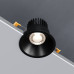 Встраиваемый светодиодный светильник Lin 7W 3000K черный 15266/LED
