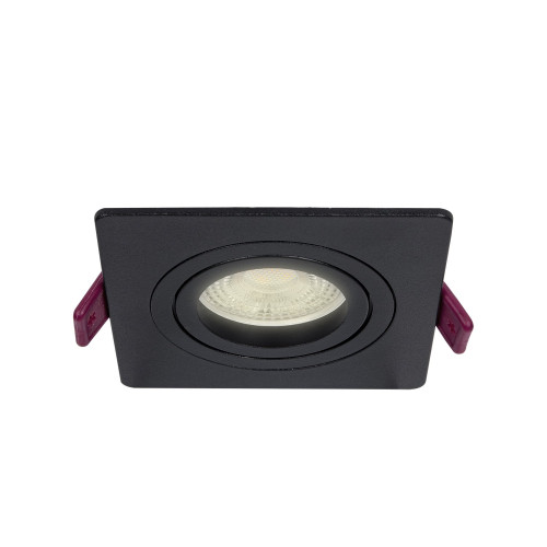 4646-1C, врезной светильник, L92xW92xH28, cutout:D80, 1xGU10x35W, IP20, excluded