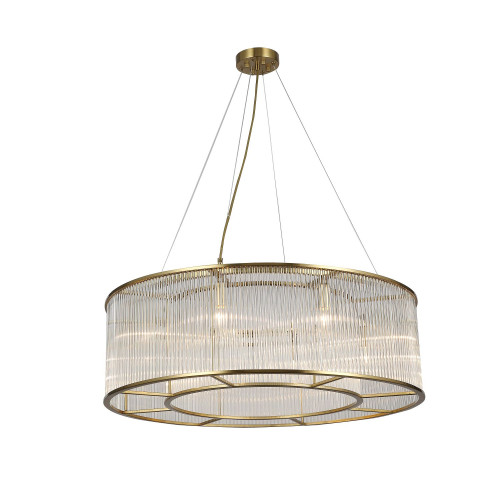 2907-8P, потолочная люстра, D800xH340/1440, 8xE14x60W, excluded