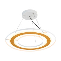 4696-4P, подвесная люстра, D450xH1300/1500, LEDx30W, 2300LM, 3000-6000K, included, remote control
