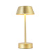 Аккумуляторная настольная лампа Crystal Lux SANTA LG1 GOLD