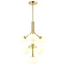 Люстра Crystal Lux ALICIA SP7 GOLD/WHITE