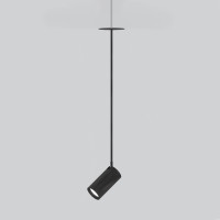 Встраиваемый подвесной светодиодный светильник черный Drop 8W  50242 LED