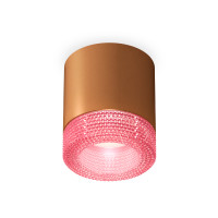 Накладной точечный светильник XS7404030 SCF/PI кофе песок/розовый MR16 GU5.3 (C7404, N7193)