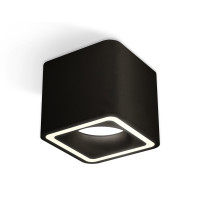 Накладной точечный светильник XS7806020 SBK черный песок MR16 GU5.3 (C7806, N7716)