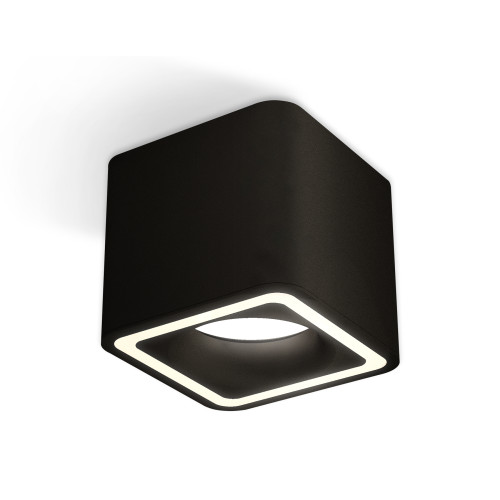 Накладной точечный светильник XS7806020 SBK черный песок MR16 GU5.3 (C7806, N7716)