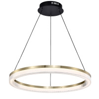 4400-6P, подвесная люстра, D600xH100/1500, LEDx30W, 2625LM, 4000K, IP20, included
