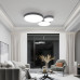 Потолочный светодиодный светильник с регулировкой яркости и цветовой температуры 90319/1 серый