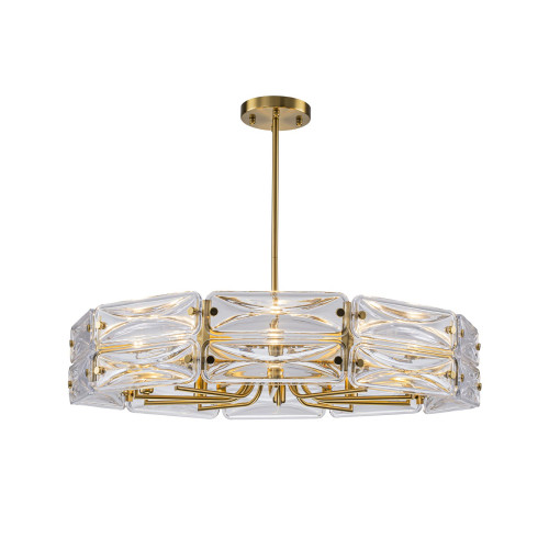 4764-10P, подвесная люстра, D830xH360/680, 10xE14x40W, excluded