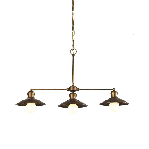 1214-3P1, люстра подвесная, L850xW225xH420/1620, 3xE27x60W, excluded