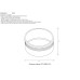 Декоративное кольцо внутреннее Crystal Lux CLT RING 013 BL