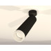 Комплект поворотного светильника с акрилом  XM6356004 SBK/FR черный песок/белый матовый MR16 GU5.3 (A2210, C6356, N6248)
