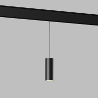 Slim Magnetic Трековый подвесной светодиодный светильник 12W 4200K Amend чёрный 85519/01