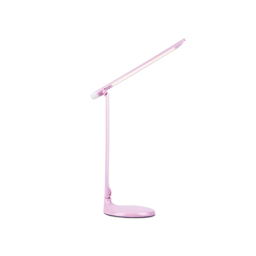 Светодиодная настольная лампа DE551  PI розовый LED 3000-6400K 8W