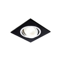 Встраиваемый точечный светильник  A601 BK сатин/черный MR16