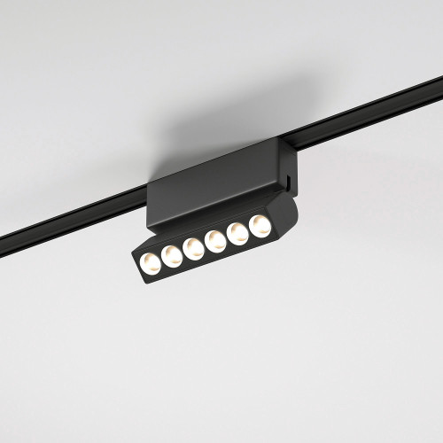 Flat Magnetic Трековый поворотный светильник 6W 4000K Insight чёрный 85090/01
