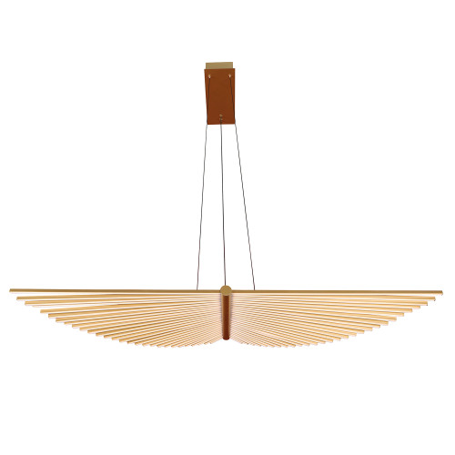 4380-1P, подвесная люстра, L1500xW380xH1980, LEDx120W, 7200LM, 4000K, CRI>90, included