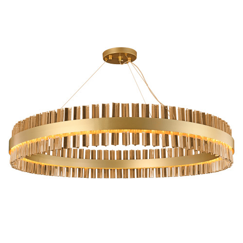 4263-10P, подвесная люстра, D1000xH150/1500, LEDx54W, 4320LM, 4000K, included