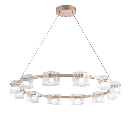 4248-12P, подвесная люстра, D820xH1300/1500, 12xLEDx5W, 1440LM, 4000K, included