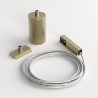 Brass Line Подвесной комплект для подключения трековой системы освещения к питанию 85009/00 латунь 